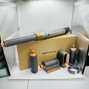 Dyson Airwrap Styler Complete Nickel/Copper with 6 Attachments HS05 2nd GEN